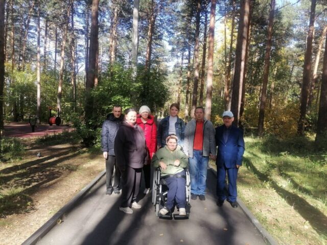 Осенняя прогулка в парк 2